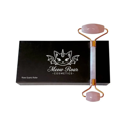 Rose Quartz Roller - Meow Roar Cosmetics