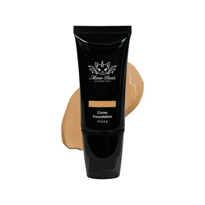 Full Cover Foundation - Honey - Meow Roar Cosmetics