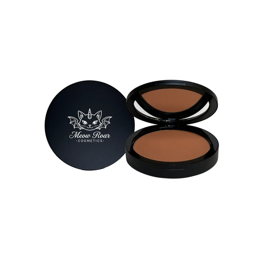 Dual Blend Powder Foundation - Cinnamon - Meow Roar Cosmetics